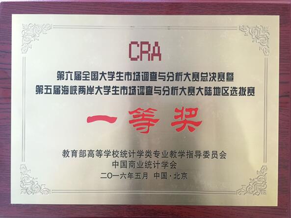 必赢官网学生在第六届全国大学生市场调查与分析大赛中成果喜人